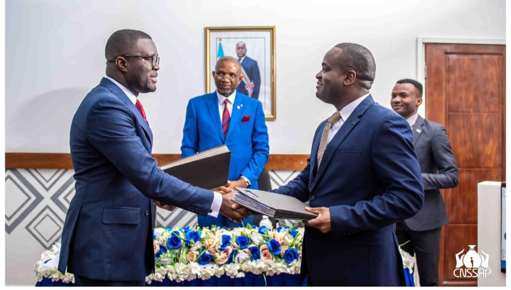 Le DG de la CNSSAP Junior Mata a officiellement pris ses fonctions