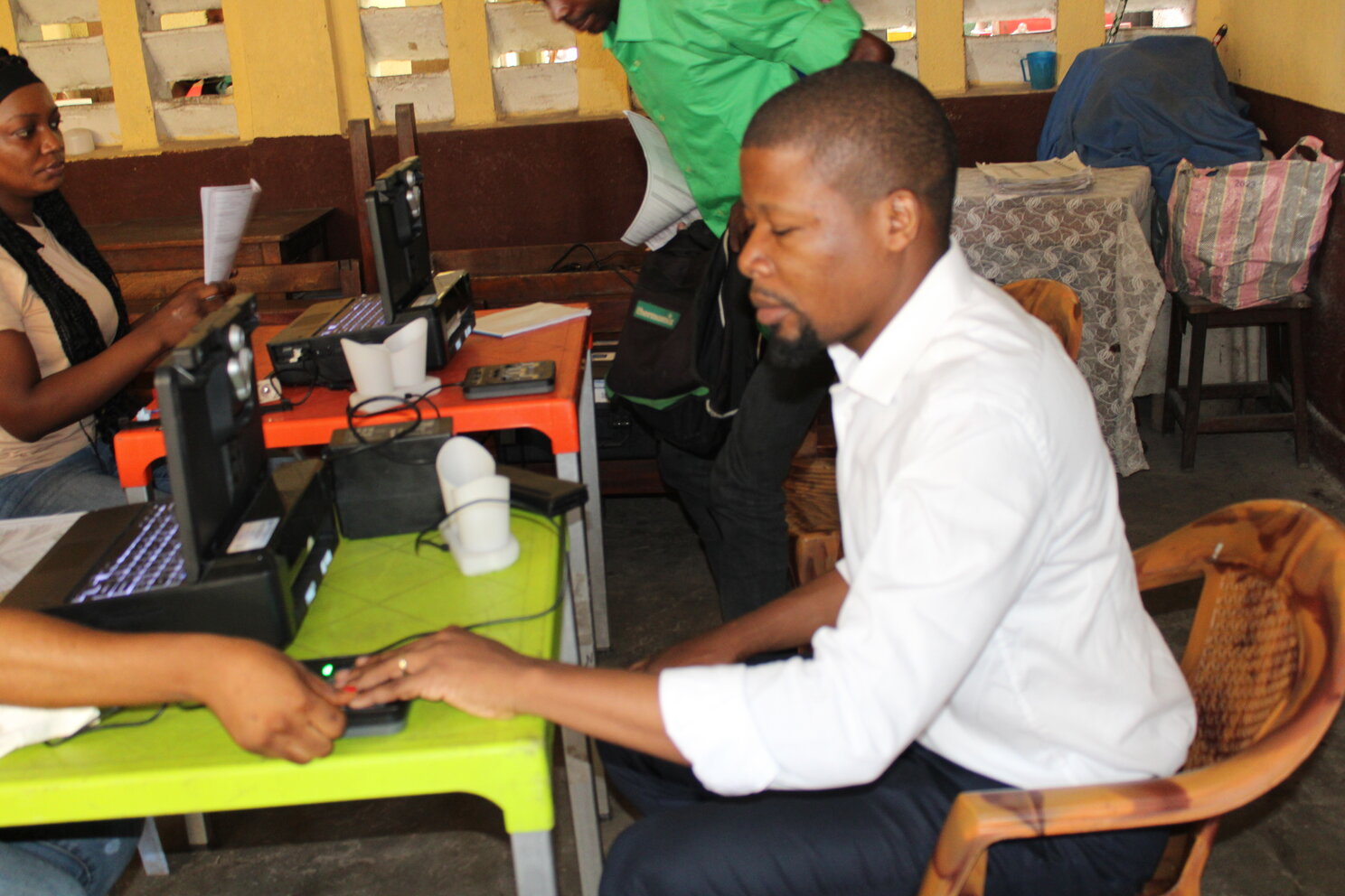 Enrôlement de Alvin Mambele